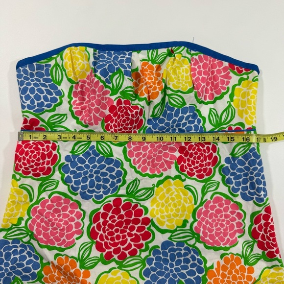 Lilly Pulitzer Cael Strapless Tube Top Multicolor No Straps - Picture 6 of 8